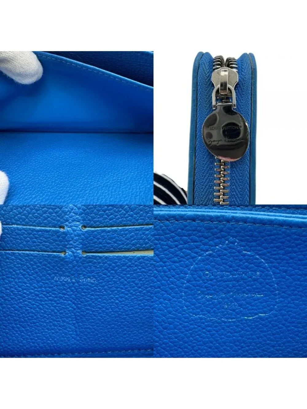 Louis Vuitton Zip Around LV Yk Yayoi Kusama Collaboration Polka Dot